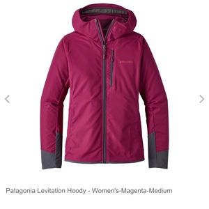 Patagonia levitation hoody magenta